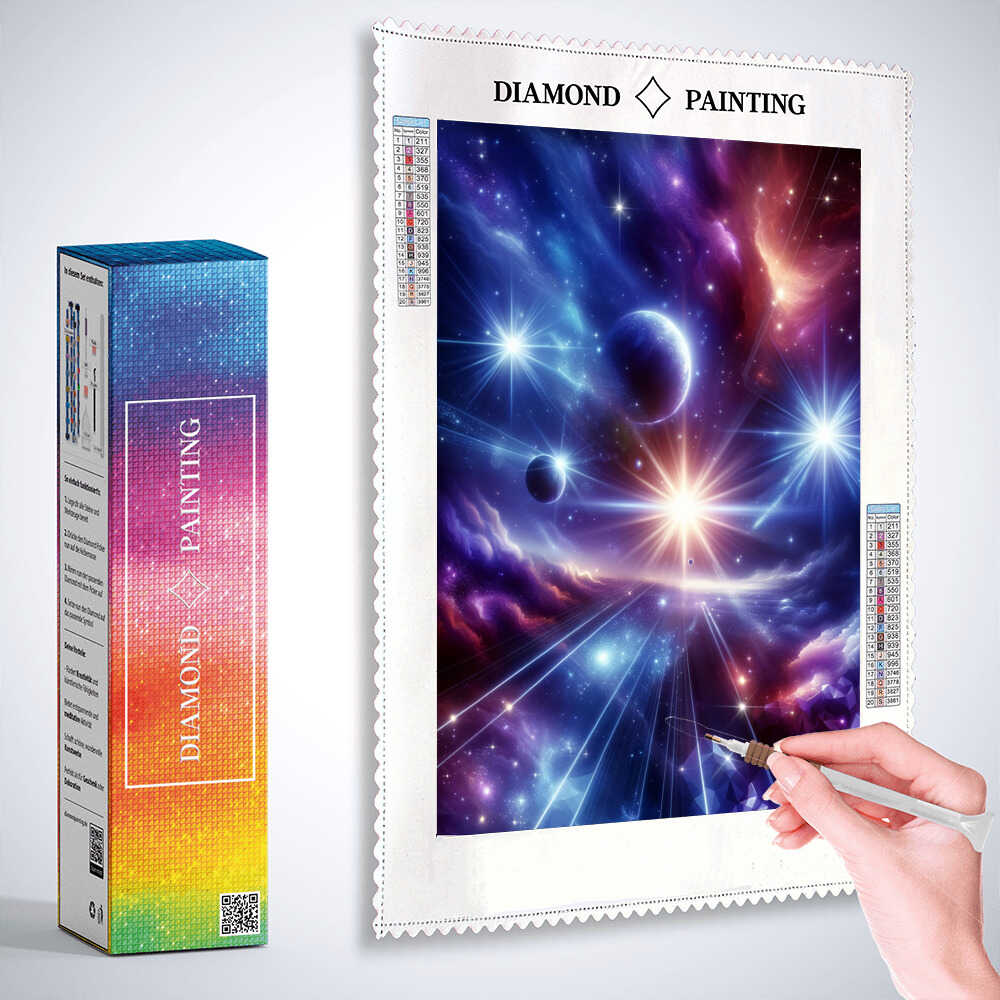 Diamond Painting - Weltraumatmosphäre