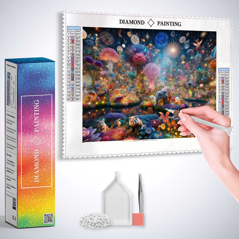 Diamond Painting - Kosmos der Fantasie