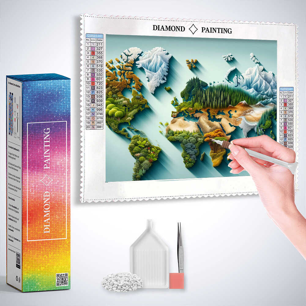 Diamond Painting - Erwachen der Natur