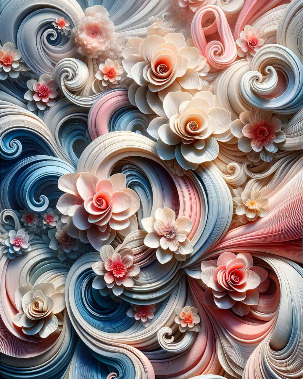 Diamond Painting - Blumenwirbel