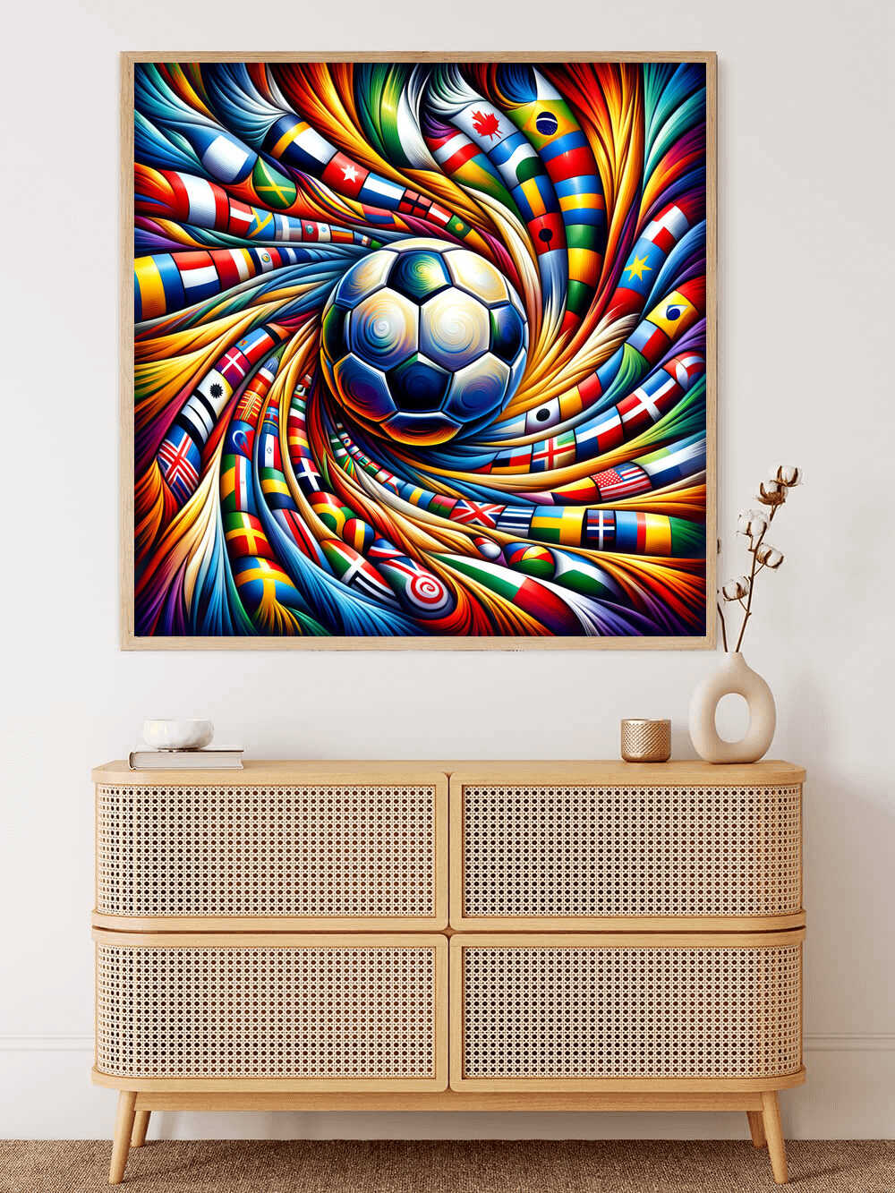 Diamond Painting - Fußballwelt