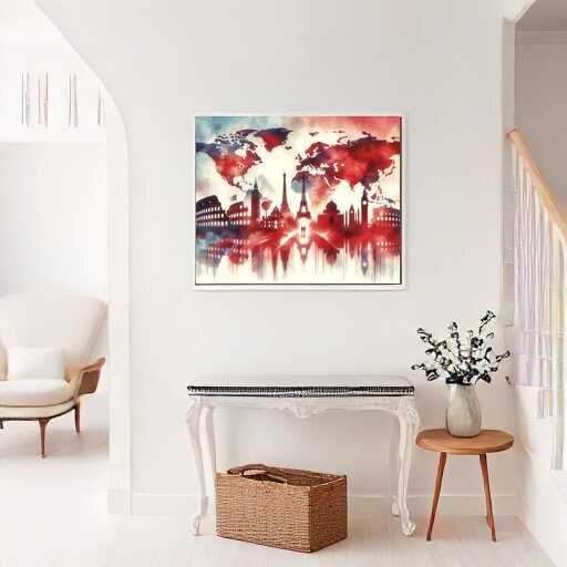 Diamond Painting - Sehenswürdigkeiten der Welt