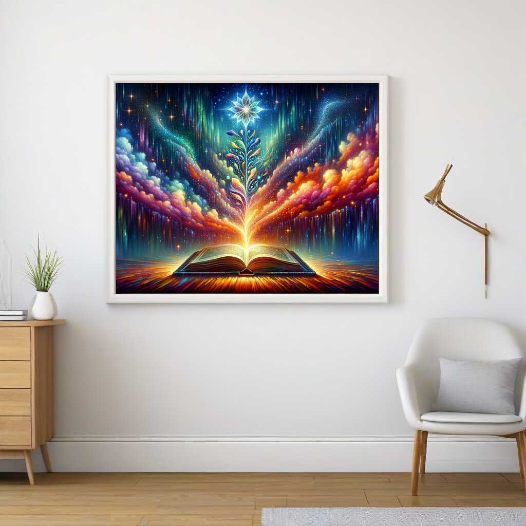 Diamond Painting - Magisches Buch