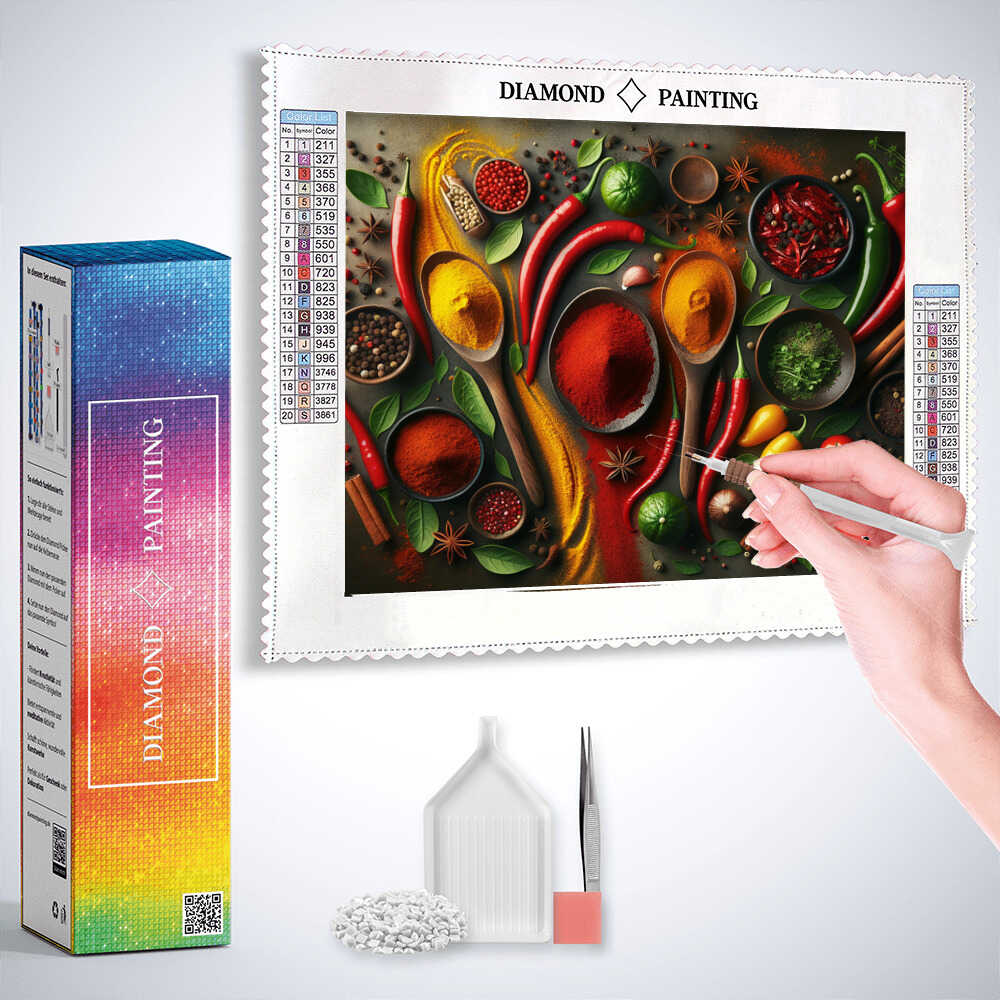 Diamond Painting - Gewürzmix
