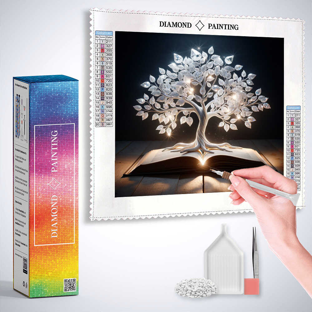Diamond Painting - Baum des Funkelns