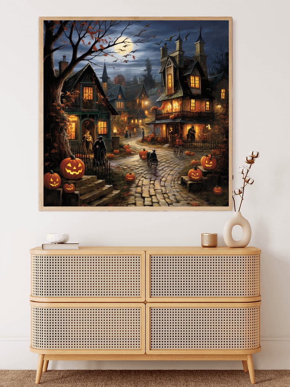 Diamond Painting - Halloween-Dorfgeheimnis