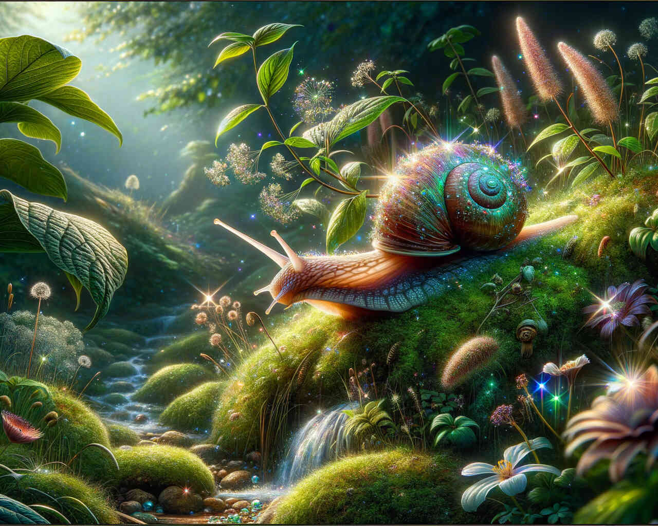 Diamond Painting - Waldschnecke