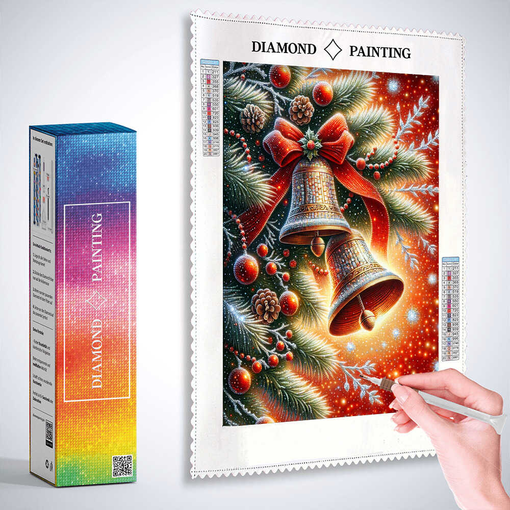 Diamond Painting - Weihnachtsglocken