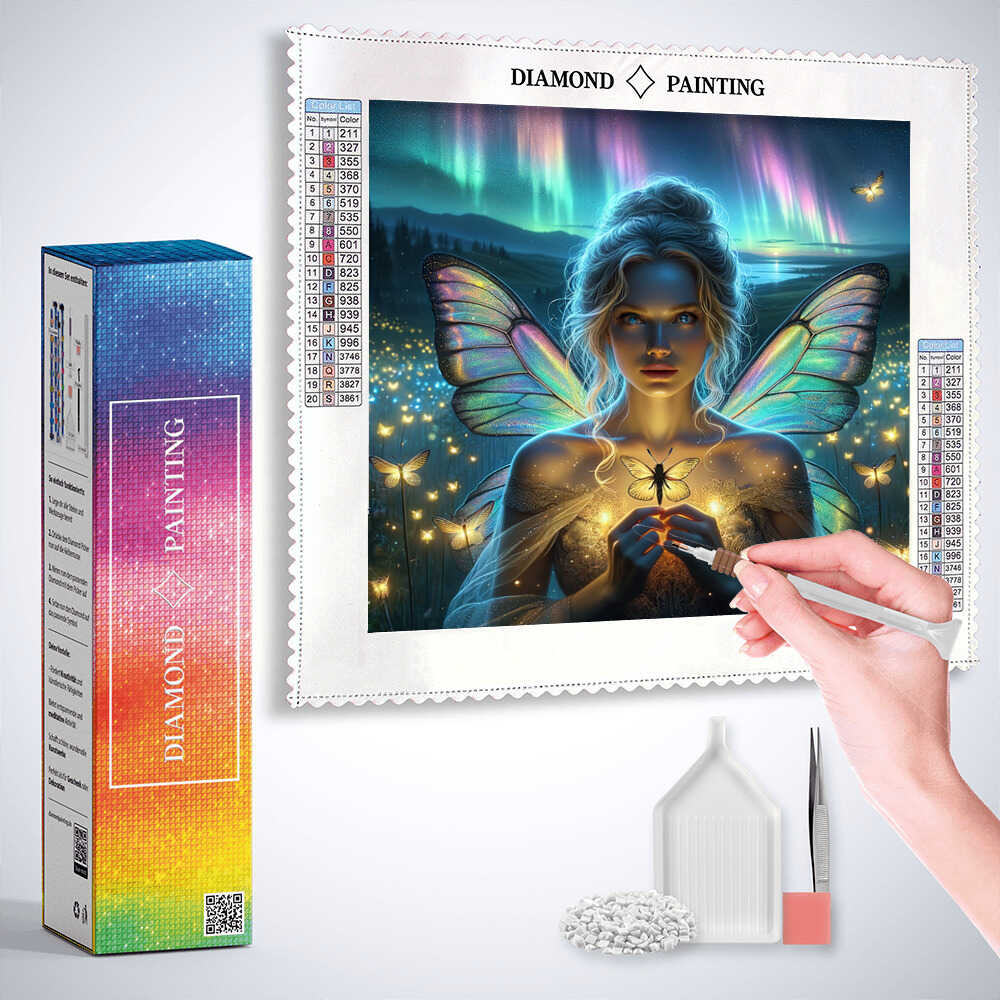 Diamond Painting - Flüstern der Nachtfeen
