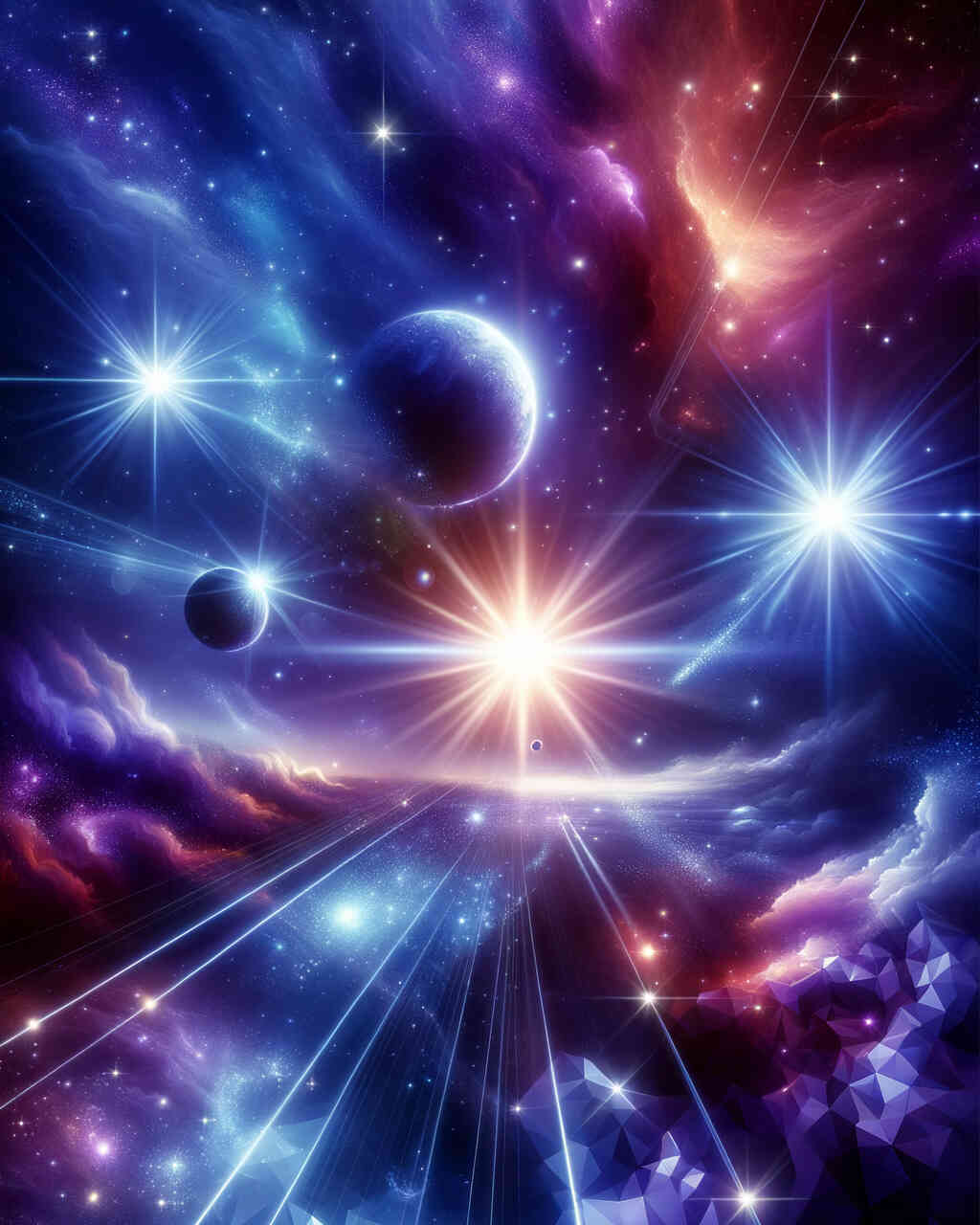 Diamond Painting - Weltraumatmosphäre