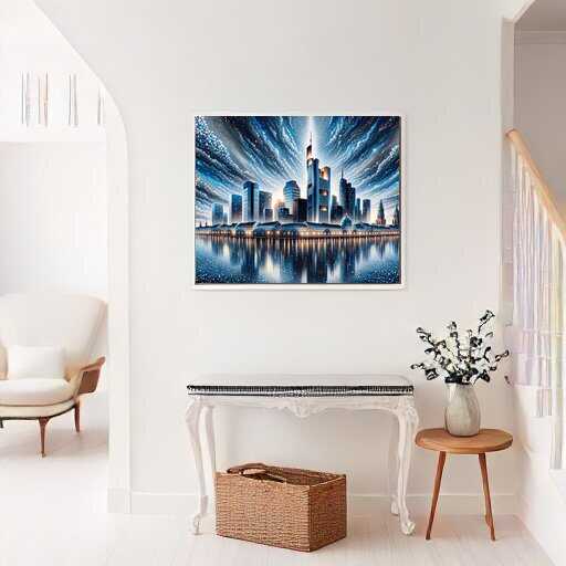 Diamond Painting - Frankfurter Skyline