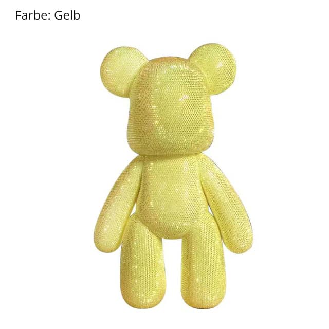 Diamond Painting - Glitzer Bär - gedruckt in Ultra-HD - diamondbär, zubehör