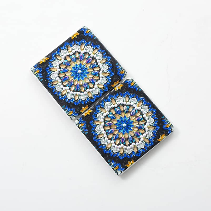 Taschenspiegel, Mosaik Eckig - gedruckt in Ultra-HD - accesoires, taschenspiegel