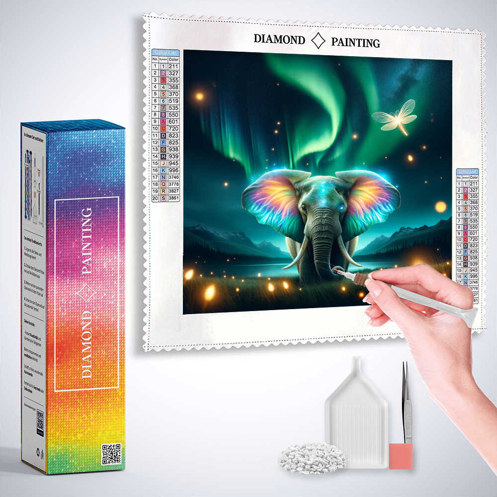 Diamond Painting - Nordlichter Magie
