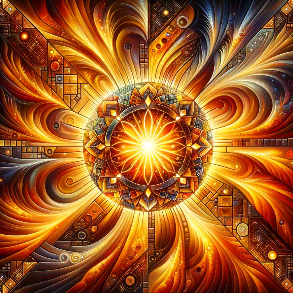 Diamond Painting - Mosaik Sonne