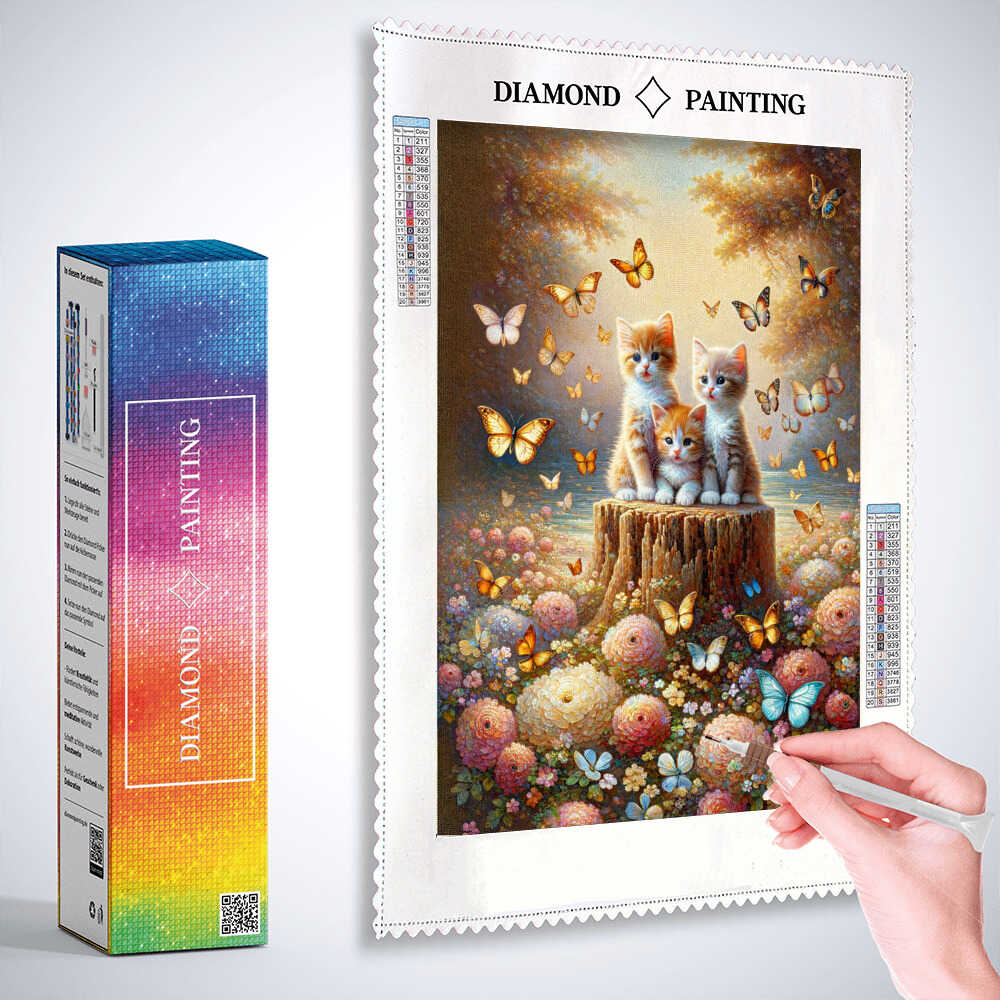 Diamond Painting - Respekt vor den Kleinen