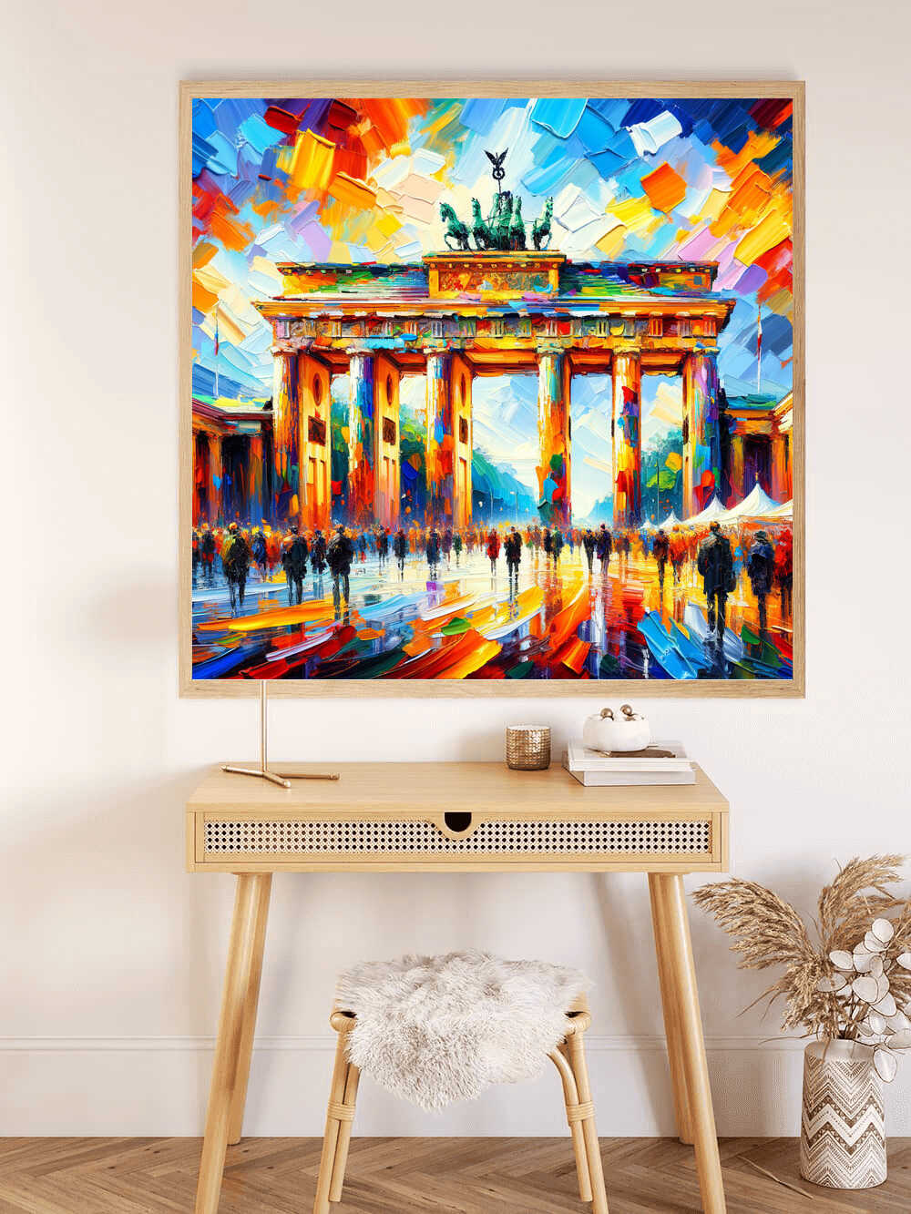 Diamond Painting - Farbenrausch am Brandenburger Tor