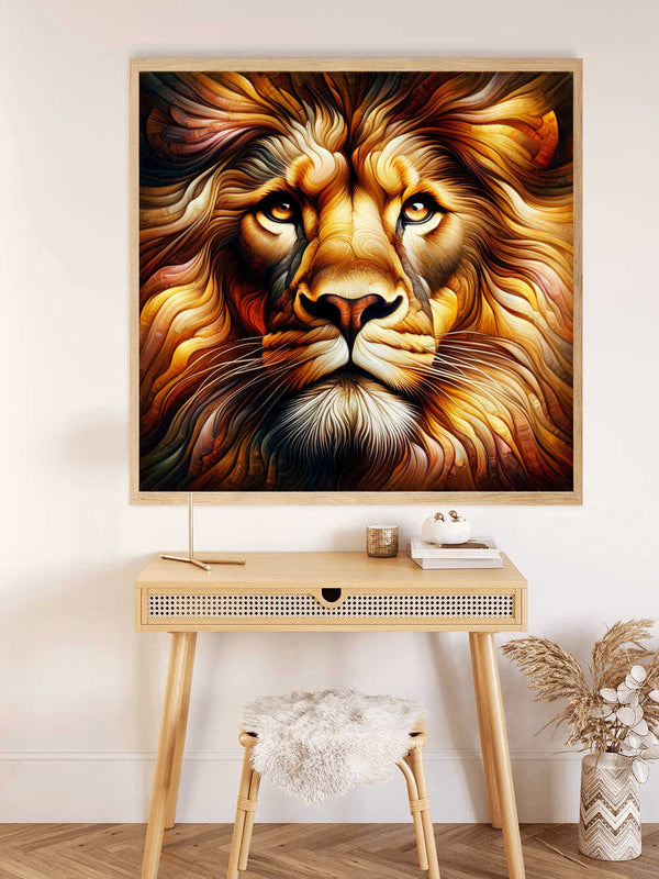 Diamond Painting - Löwenporträt