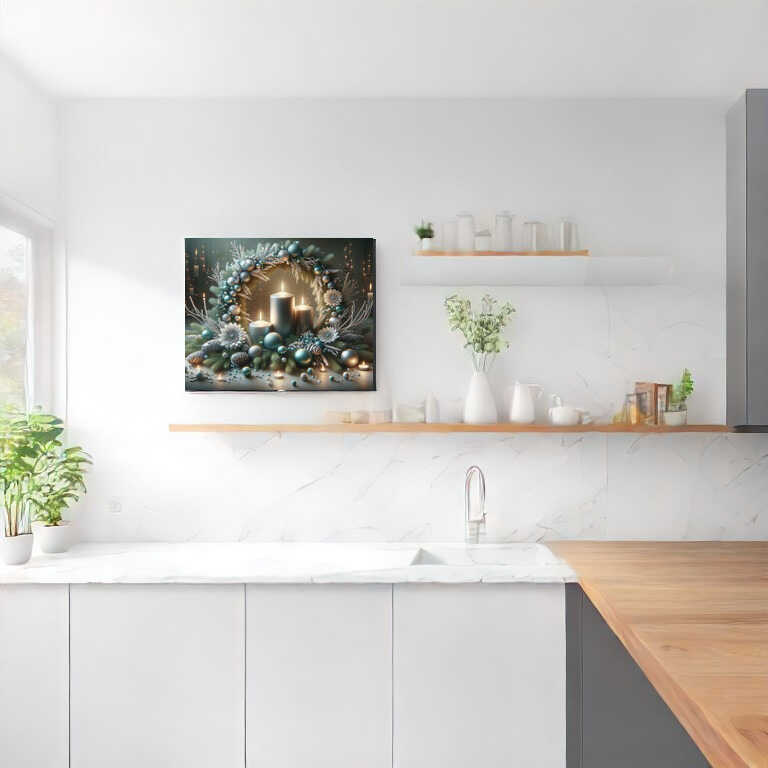 Diamond Painting - Adventskreis