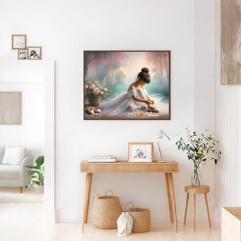 Diamond Painting - Ballerina Mädchen