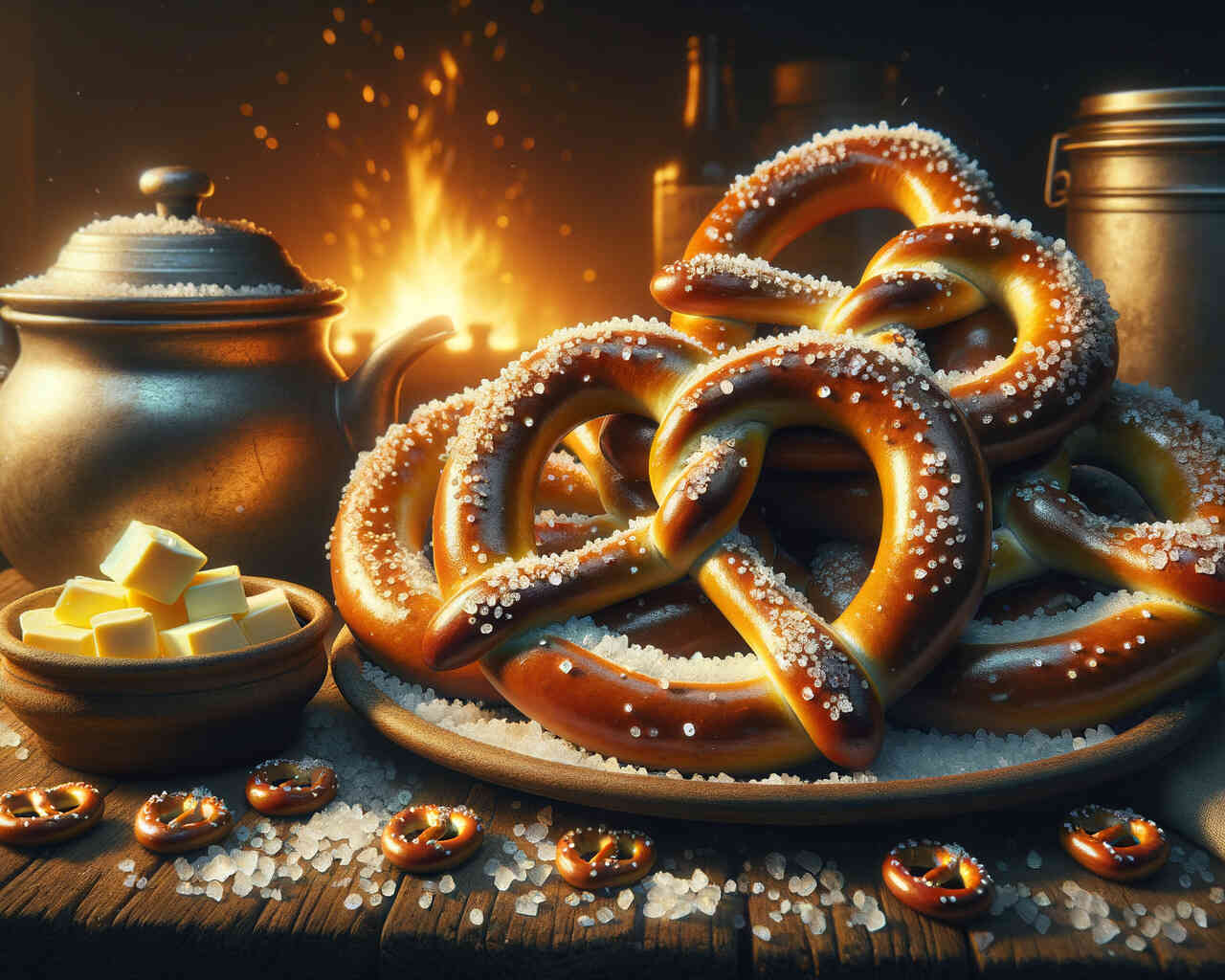 Diamond Painting - Brezelzeit