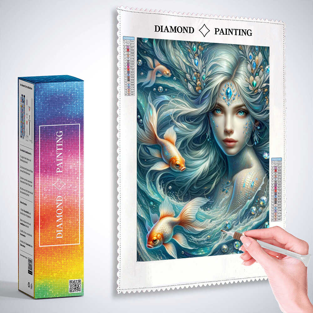 Diamond Painting - Wasser Frau