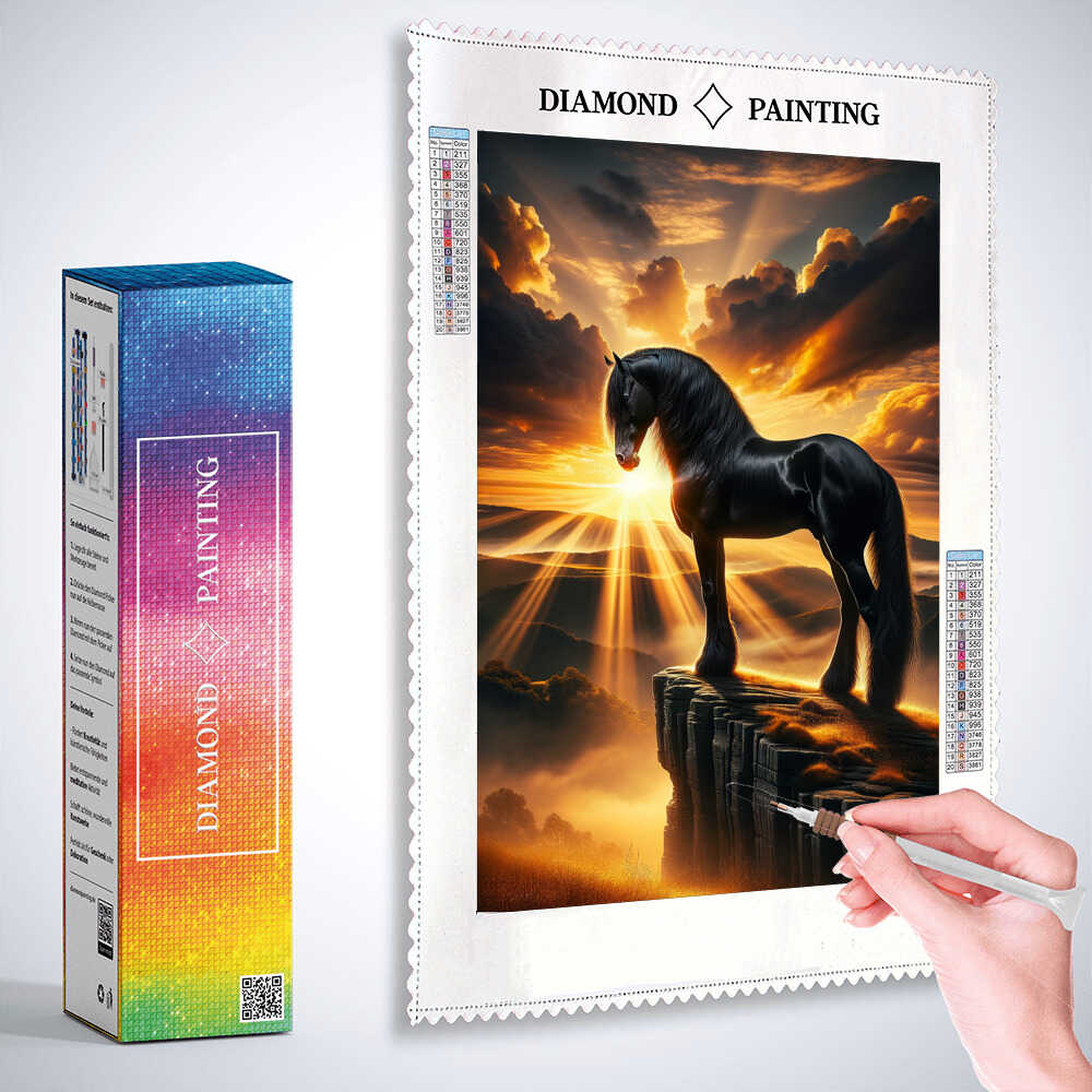 Diamond Painting - Prachthengst