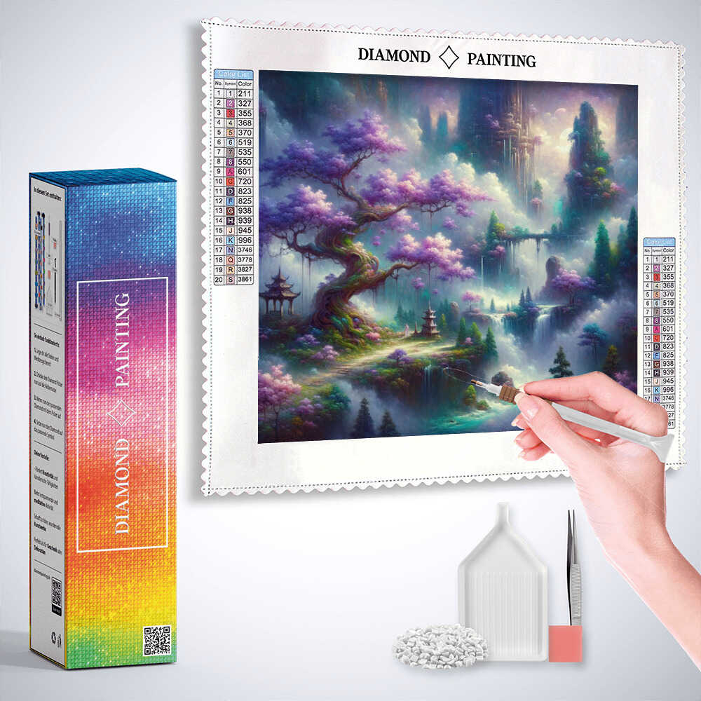 Diamond Painting - Verwunschener Garten