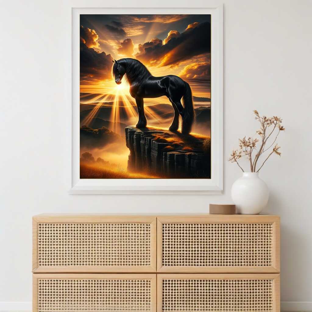 Diamond Painting - Prachthengst