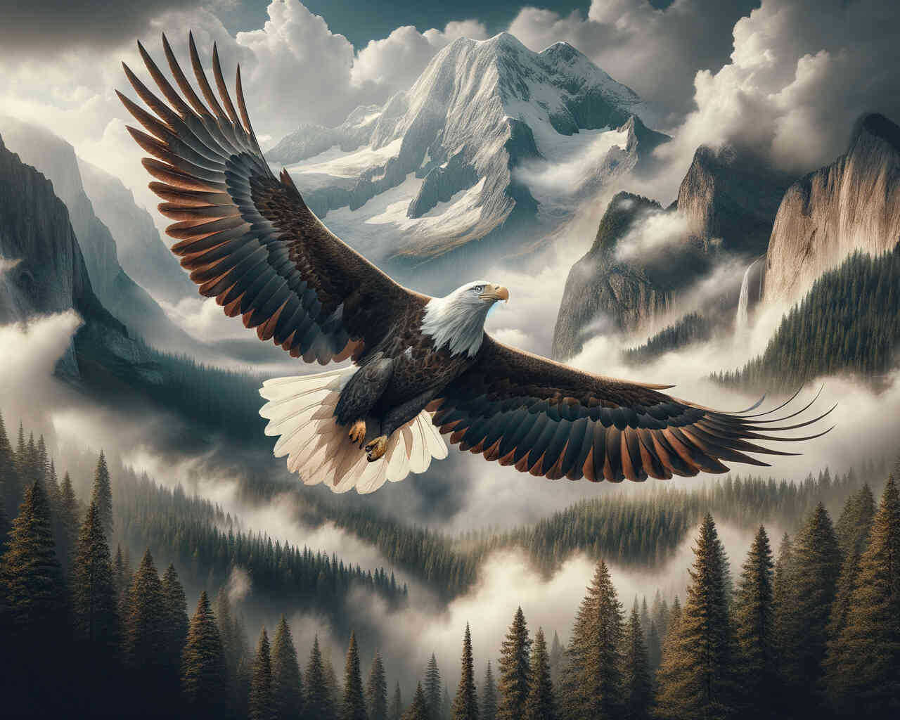 Diamond Painting - Adlerflug
