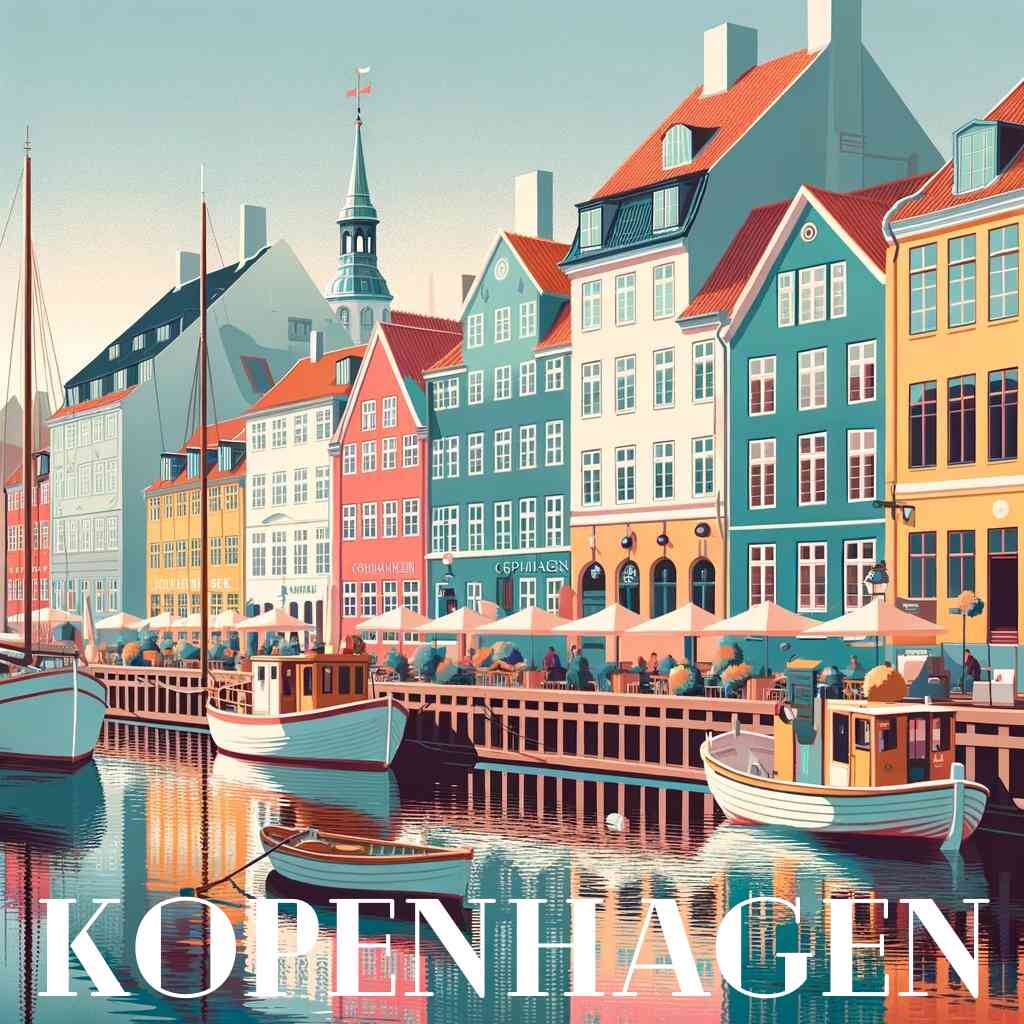 Diamond Painting - Küstenzauber von Kopenhagen
