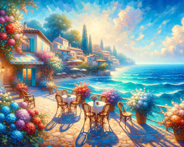 Diamond Painting - Meeresterasse