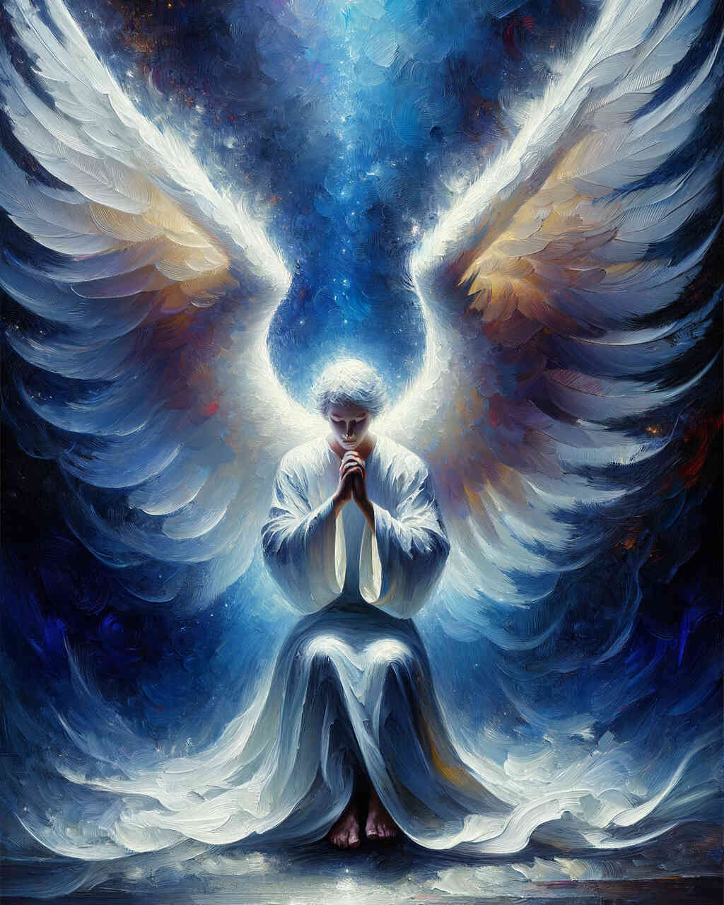 Diamond Painting - Betender Engel