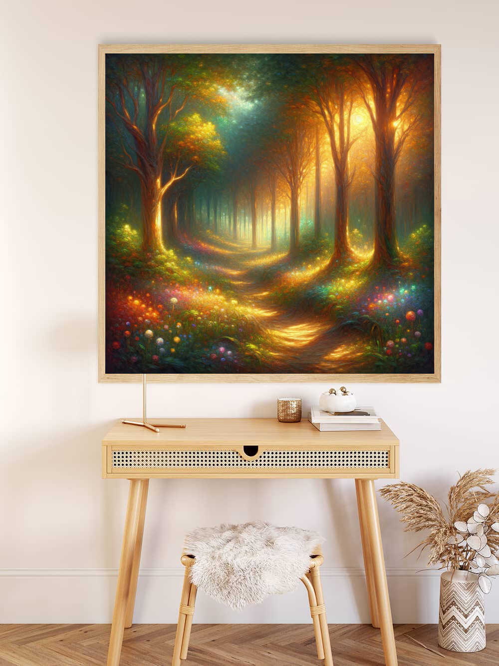 AB Diamond Painting - Waldschein