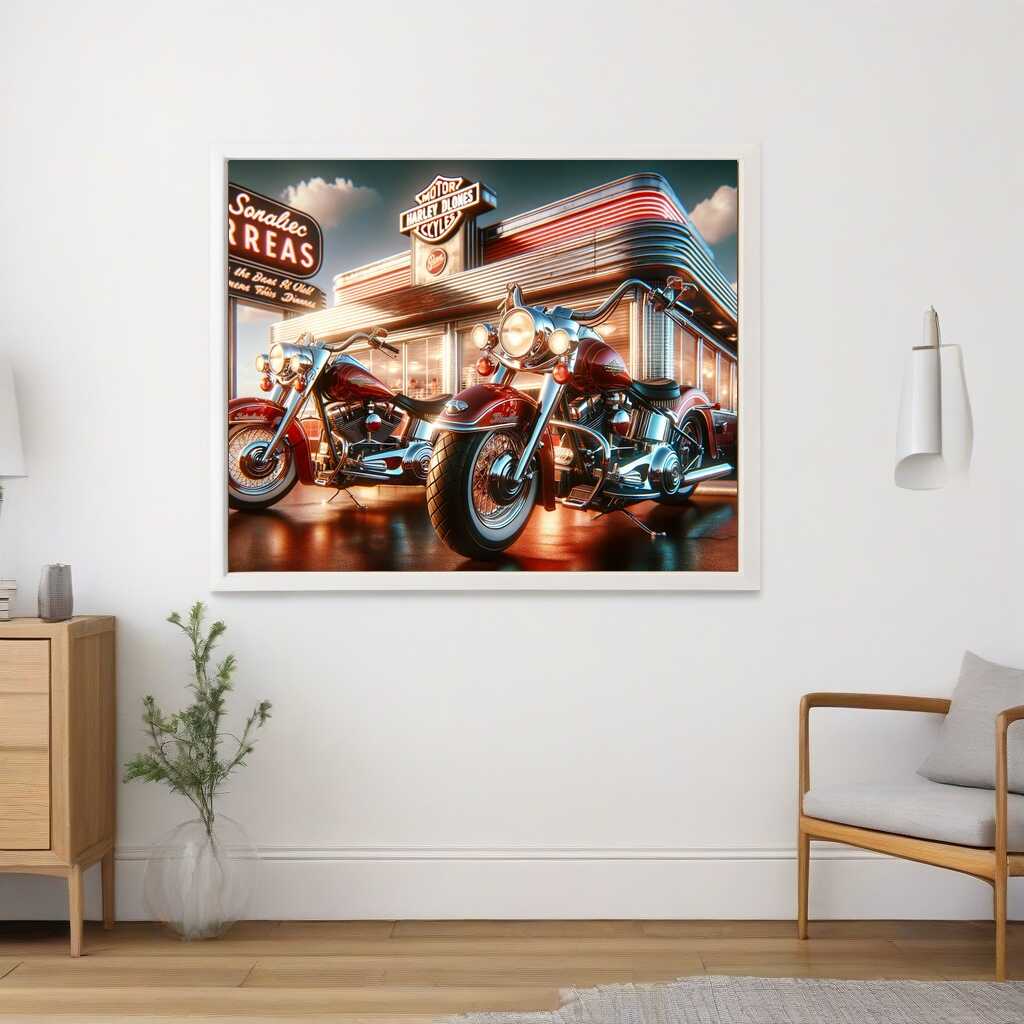 Diamond Painting - Harleytreff