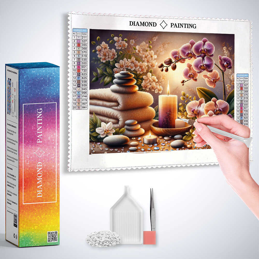 Diamond Painting - Romantische Atmosphäre