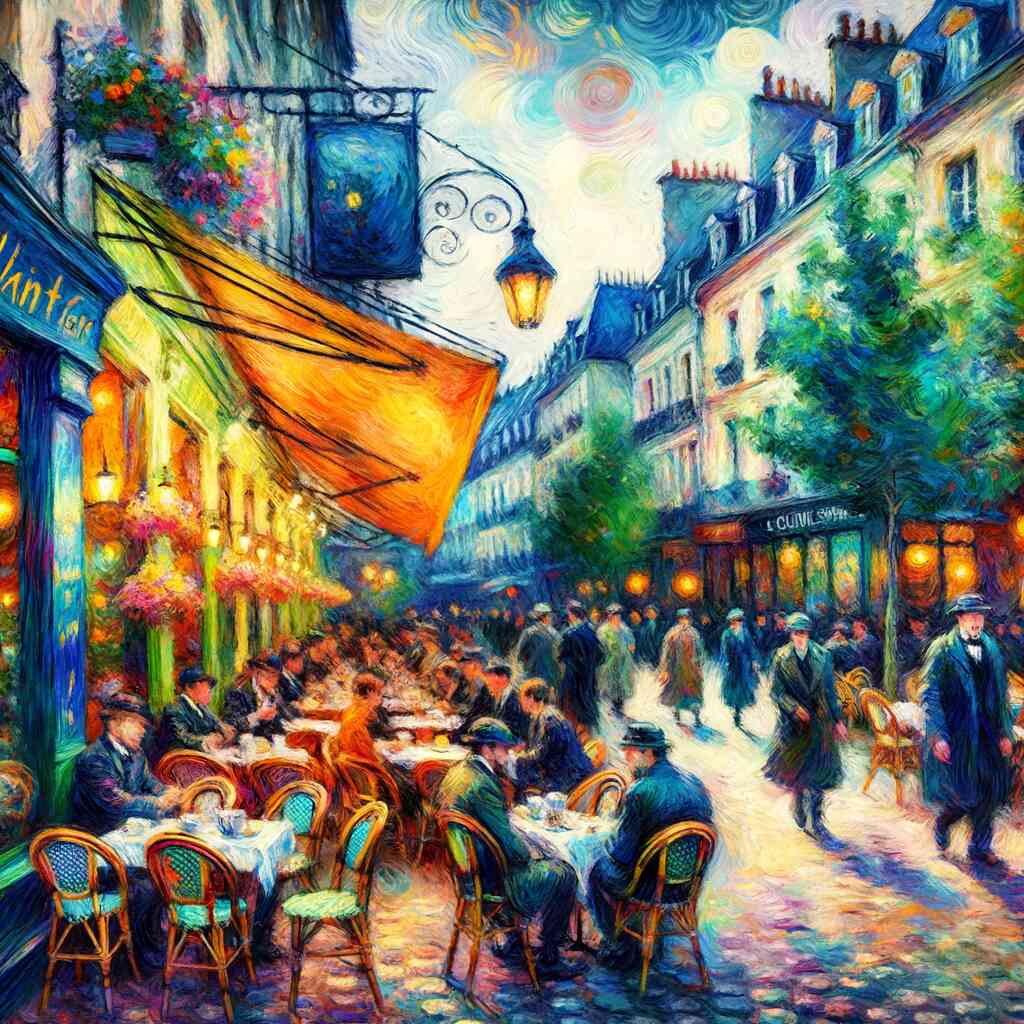 Diamond Painting - Abendflüstern auf der Terrasse