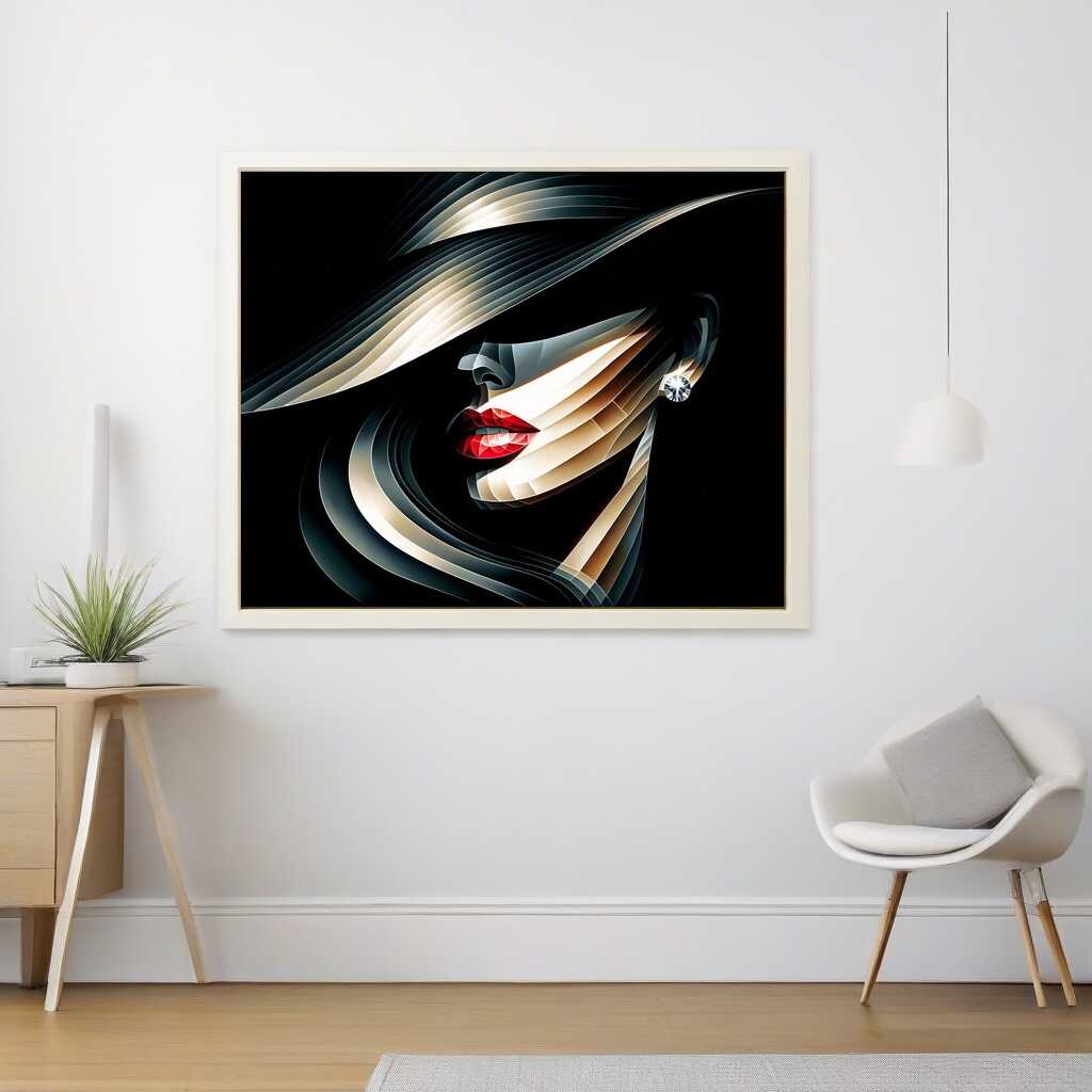 Diamond Painting - Seitenblick