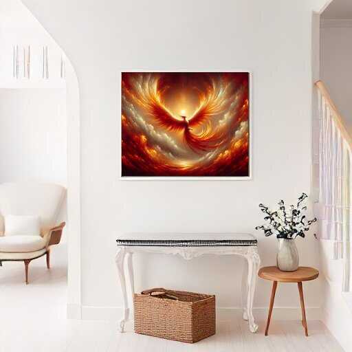 Diamond Painting - Phönix Himmel