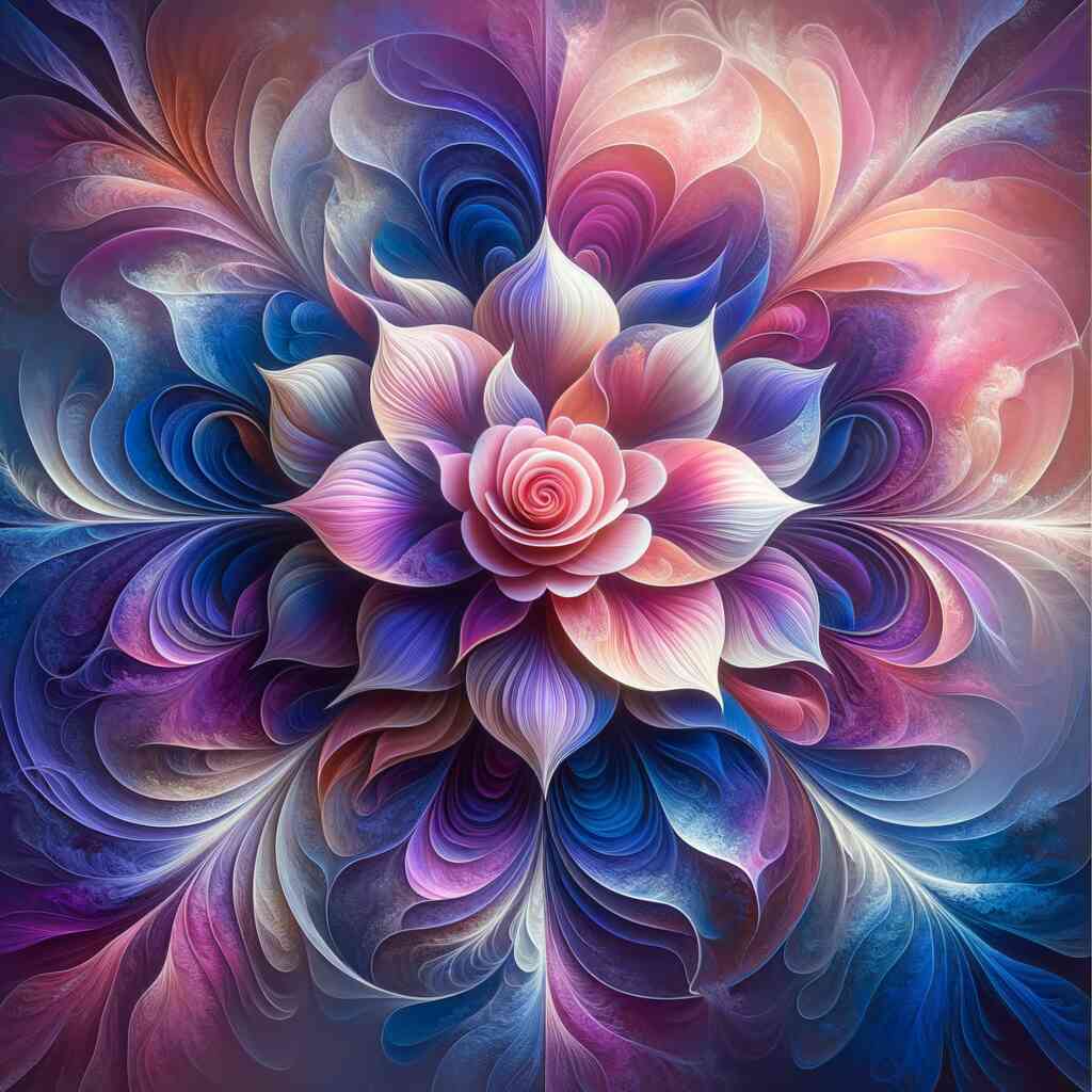 Diamond Painting - Blumenmandala
