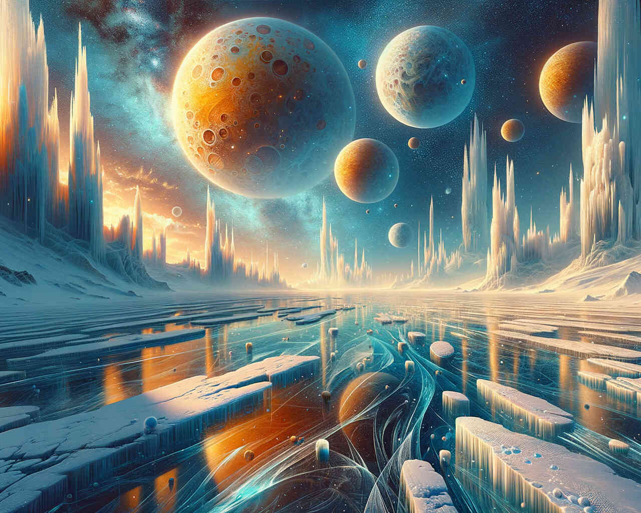 Diamond Painting - Weltraum der anderen Art