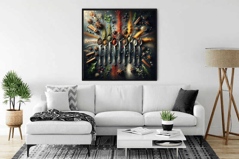 Diamond Painting - Gewürze der Küche