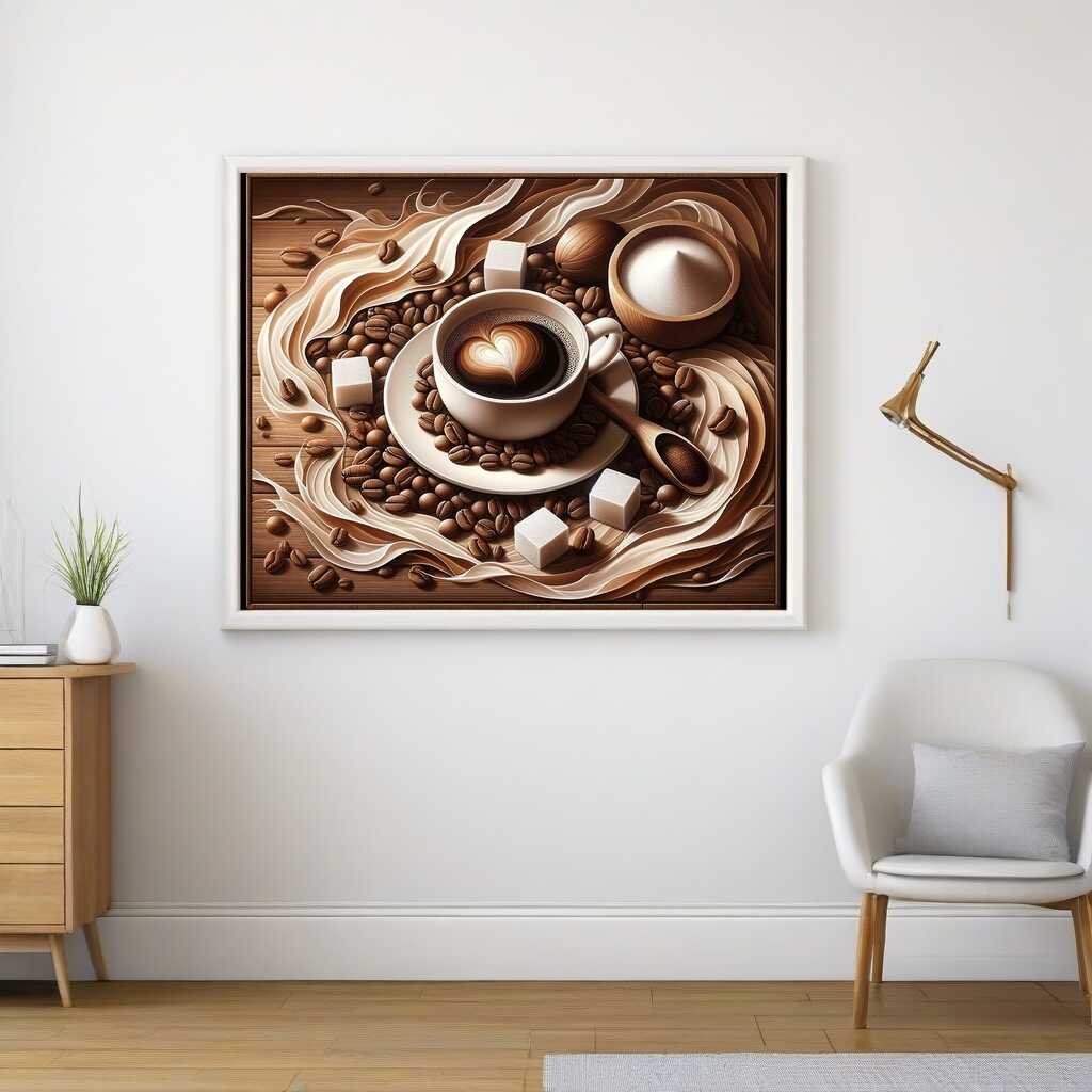 Diamond Painting - Kaffeeduft
