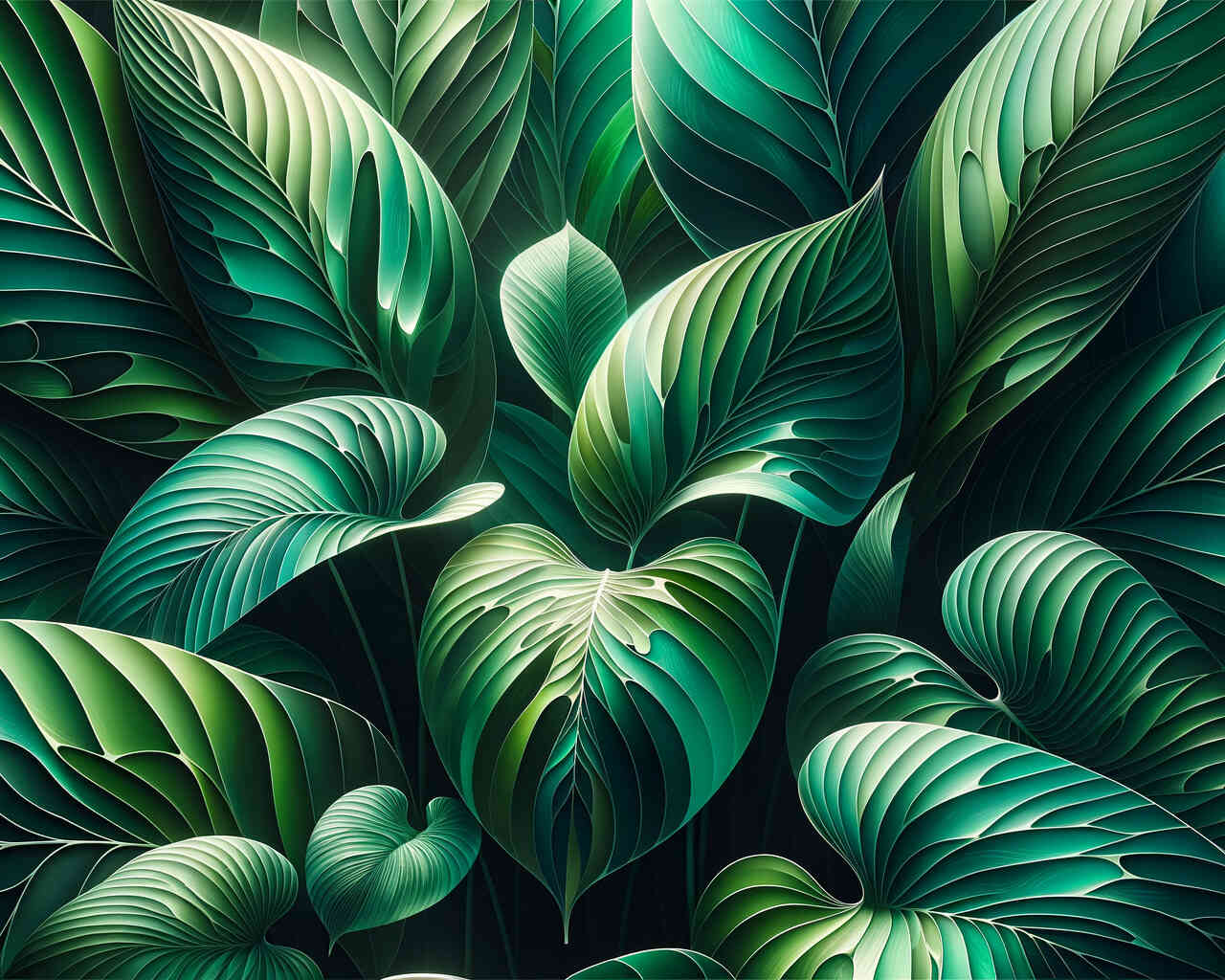 Diamond Painting - Blätter Monstera Deliciosa