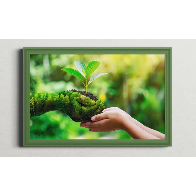 Diamond Painting - Landschaft in der Hand - gedruckt in Ultra-HD - bestseller, fantasy, landschaft, menschen, Natur