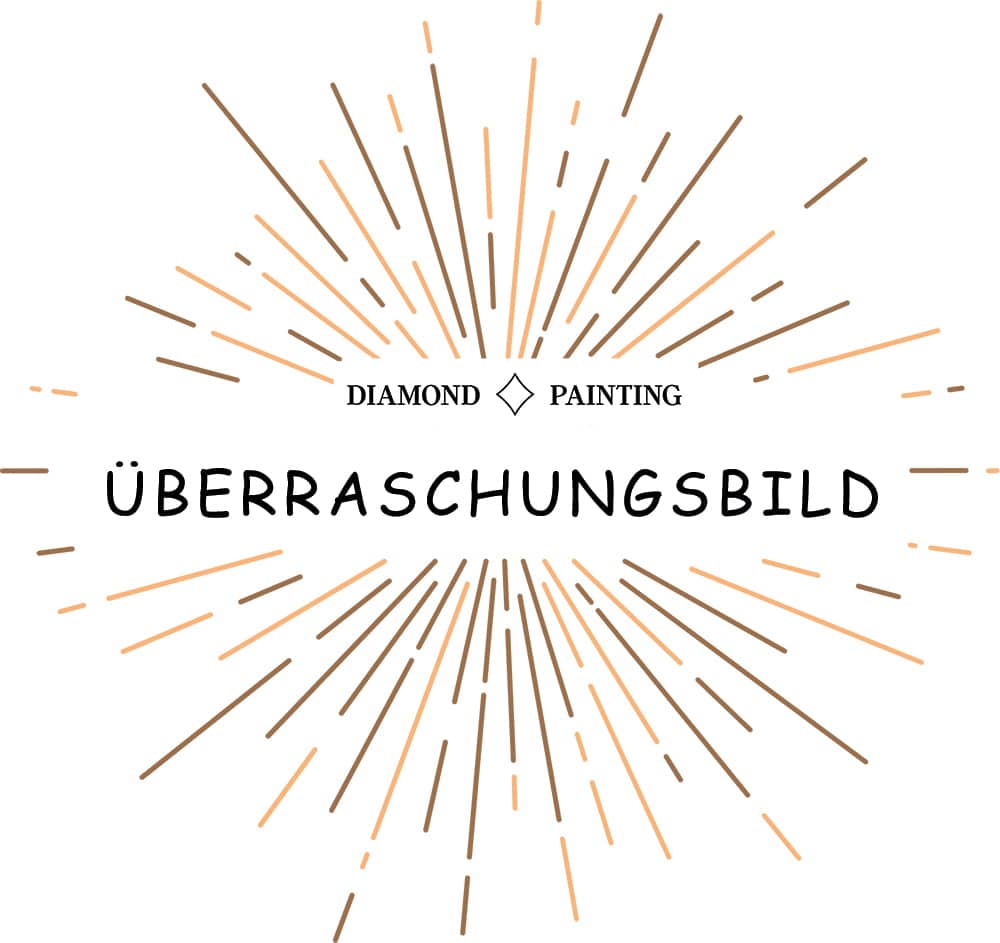 Diamond Painting Überraschungsbild - gedruckt in Ultra-HD - ueberraschung