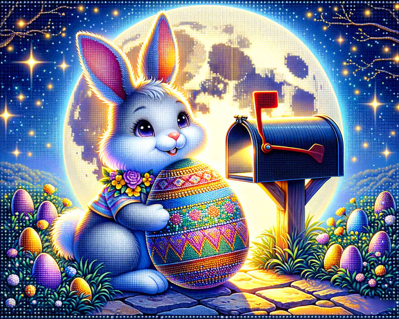 Diamond Painting - Osterpost