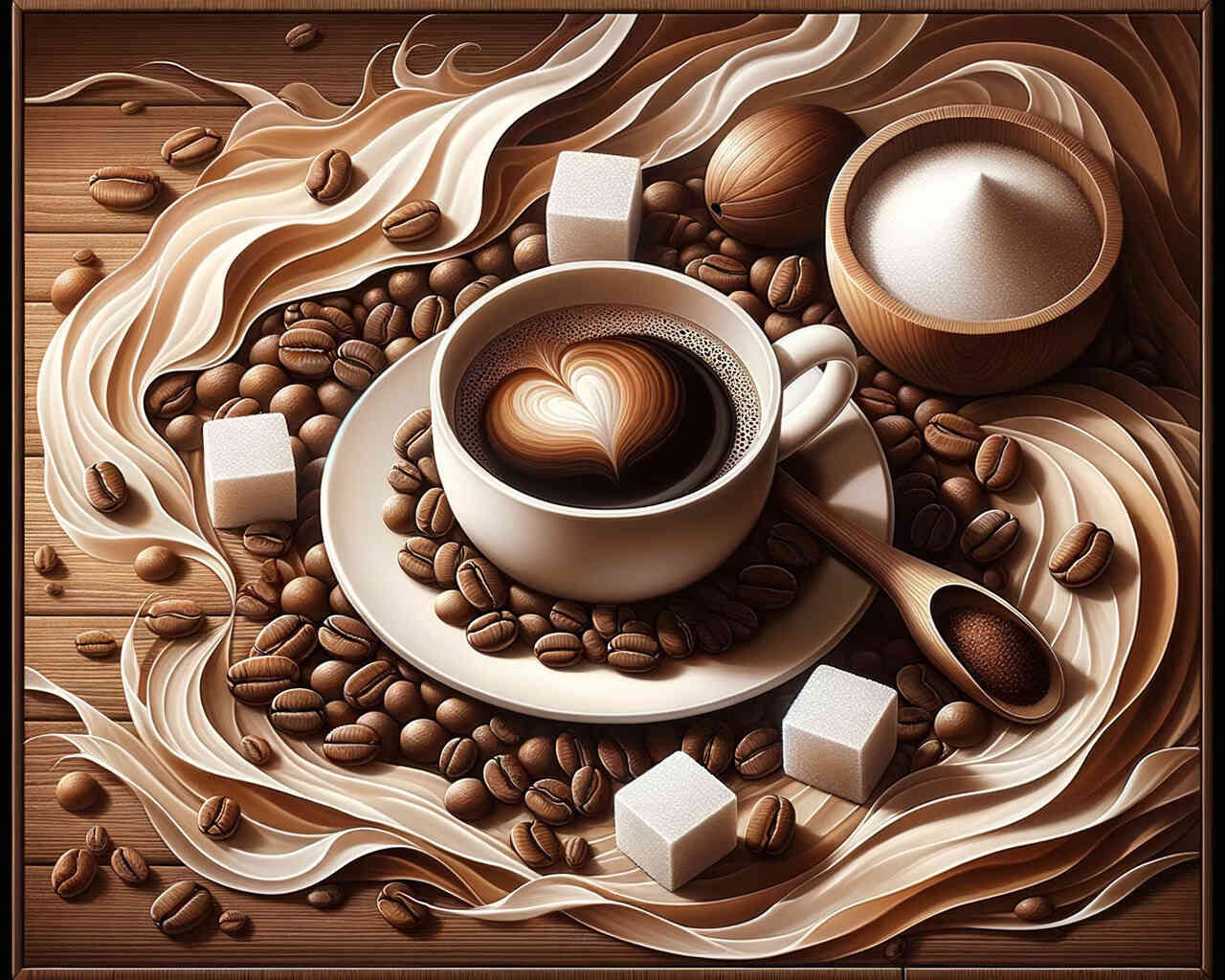Diamond Painting - Kaffeeduft