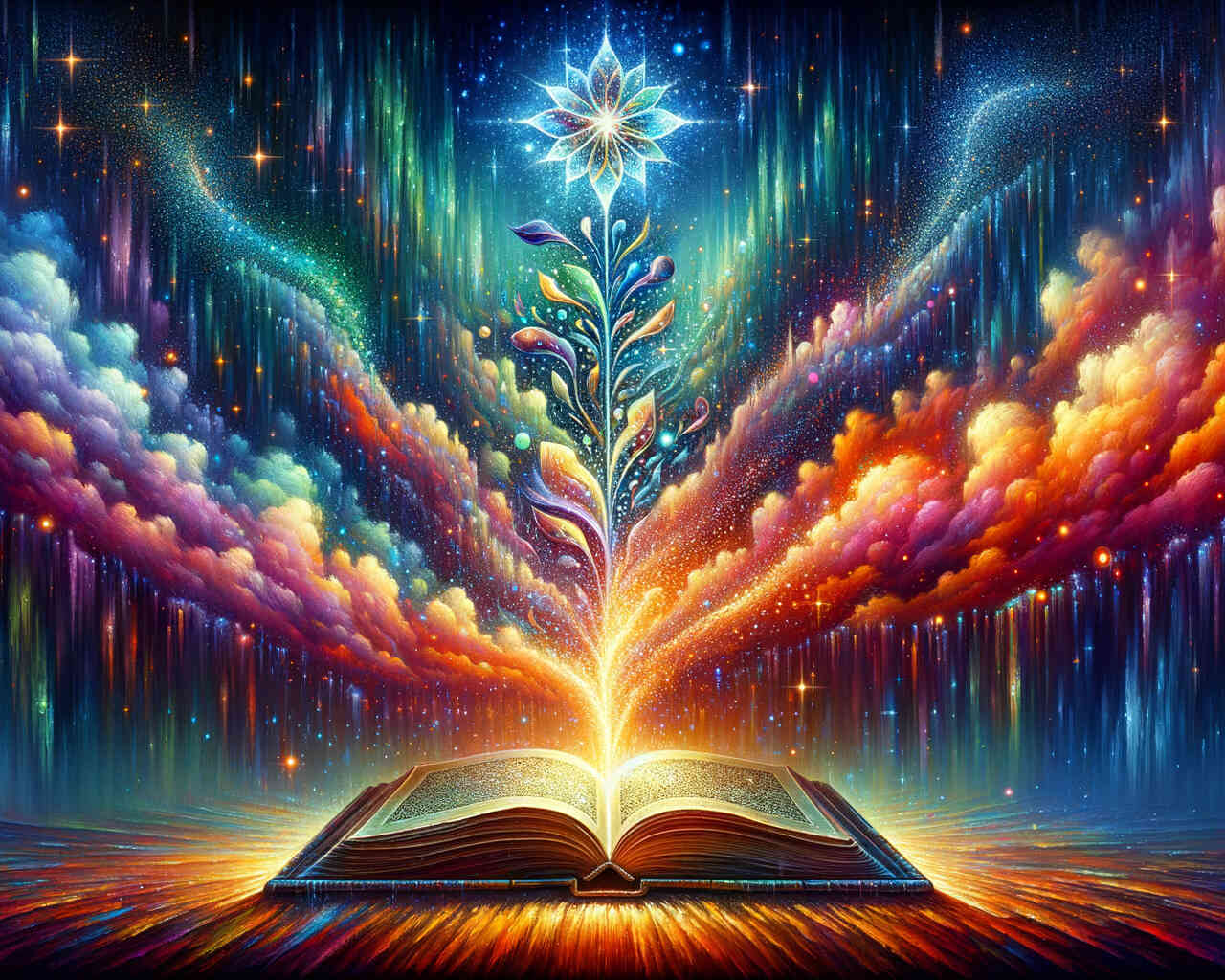 Diamond Painting - Magisches Buch