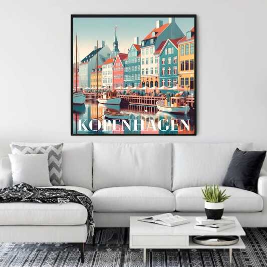 Diamond Painting - Küstenzauber von Kopenhagen